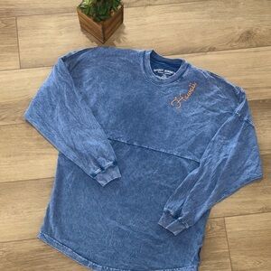 Spirit Jersey Aloha Hawaii blue long sleeve t-shirt size xsmall